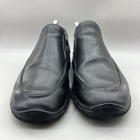 Allen Edmonds Weekender Loafers Men Size 8 EEE Wide Black Leather Slip On Shoes - Picture 2 of 10